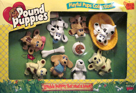 Pound Puppies on Pound Puppies    Miniatures  Galoob   Ghost Of The Doll
