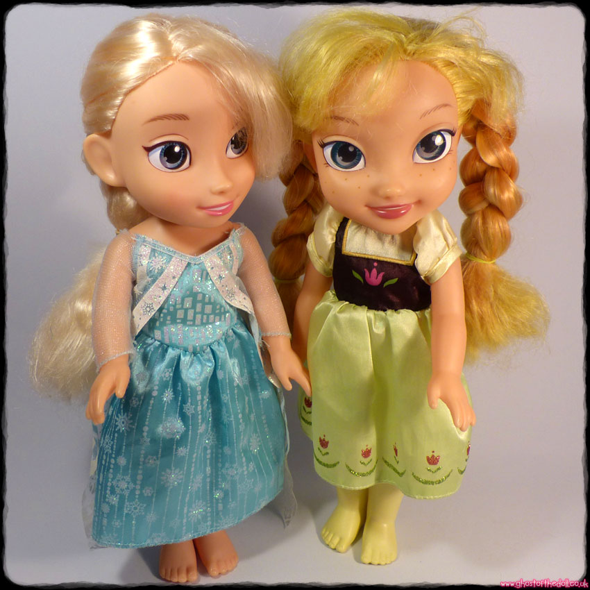 elsa and anna toddler dolls