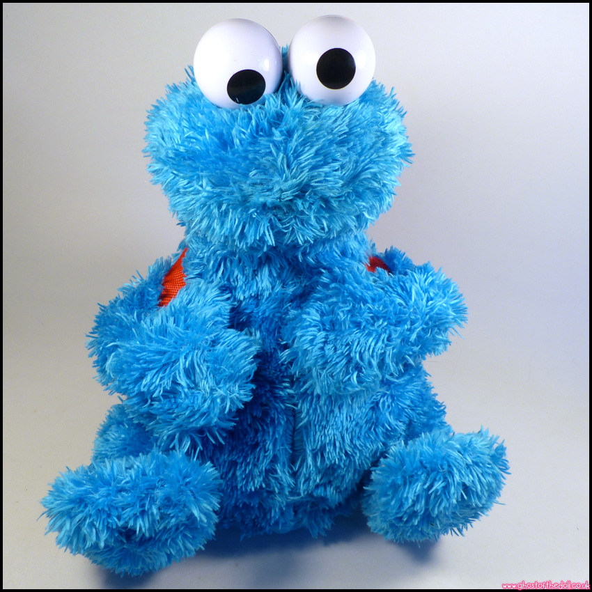 Sesame Street Count And Crunch Cookie Monster Plush