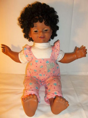 talking black baby dolls