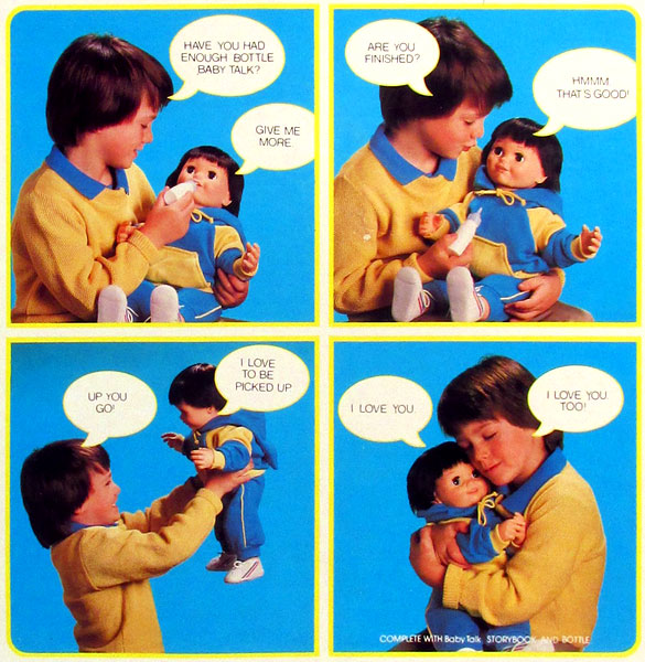 talking baby boy doll