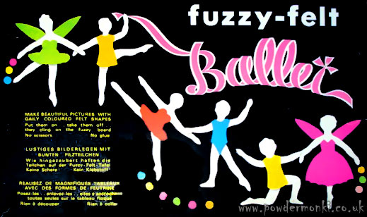 fuzzy felt ballet