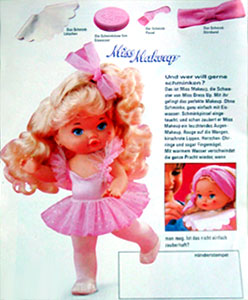 little miss makeup doll