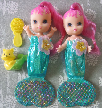 80s mermaid doll