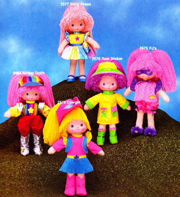 rainbow brite toys 1980s