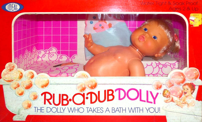 Rub a dub dolly 1970's on sale