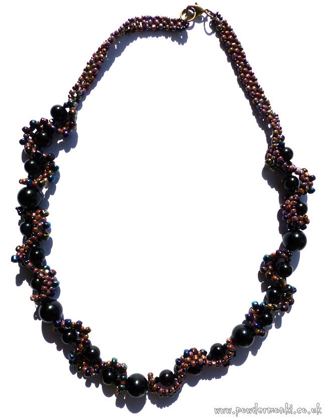 Beaded Peyote Necklace | Powder Monki