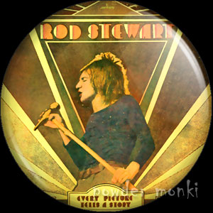 Rod Stewart "Every Picture Tells a Story" - Retro Badge/Magnet