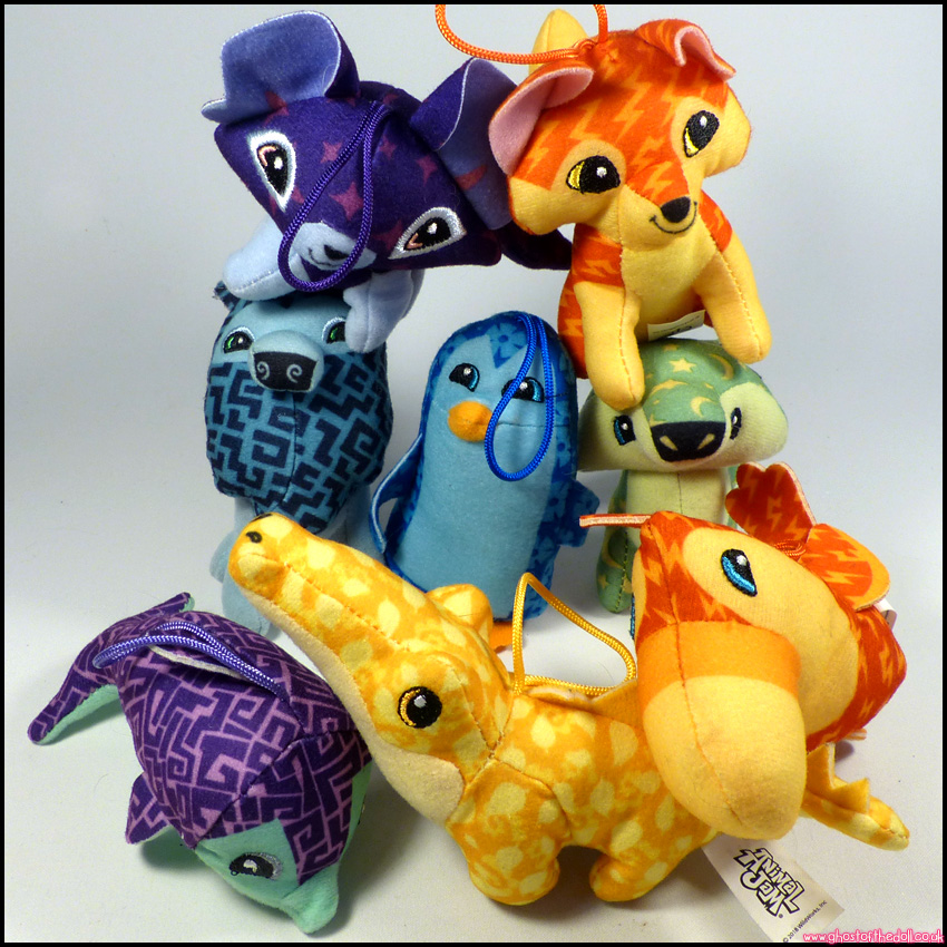 ANIMAL JAM Bundle 8x Plush Toys (McDonalds 2018) Set 5 - Click Image to Close