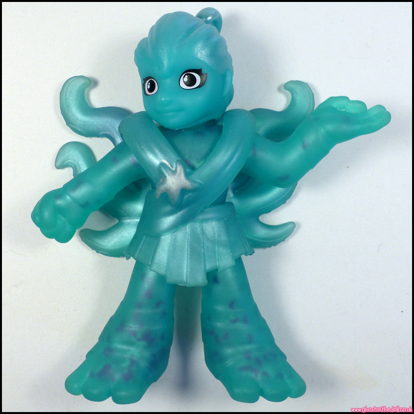 GOOZONIANS Squishy ISLA Stretchy Superhero Figure 4.5" Turquoise Toy (Character)