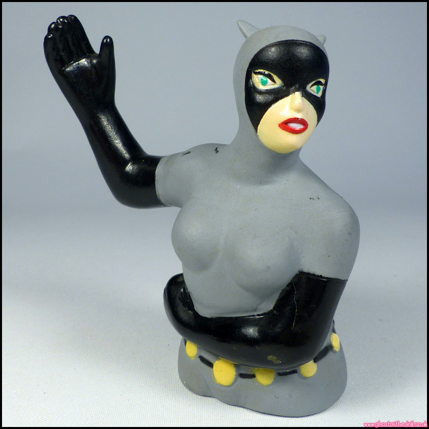 DC Comics BATGIRL Bubble Bath VINTAGE 3" Figure Top (1993)