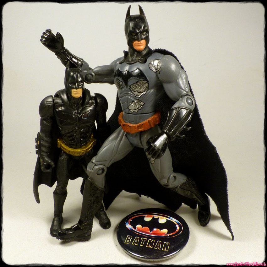 DC BATMAN BEGINS Power Punch DARK KNIGHT RISES 2 Figures (2005/2012) -  £ : [Powder Monki]