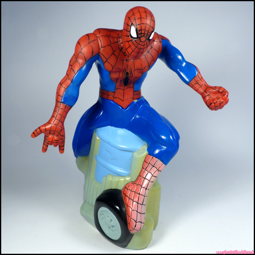 Marvel SPIDER-MAN Bubble Bath VINTAGE 8.5" Figure (Euromark 1995)