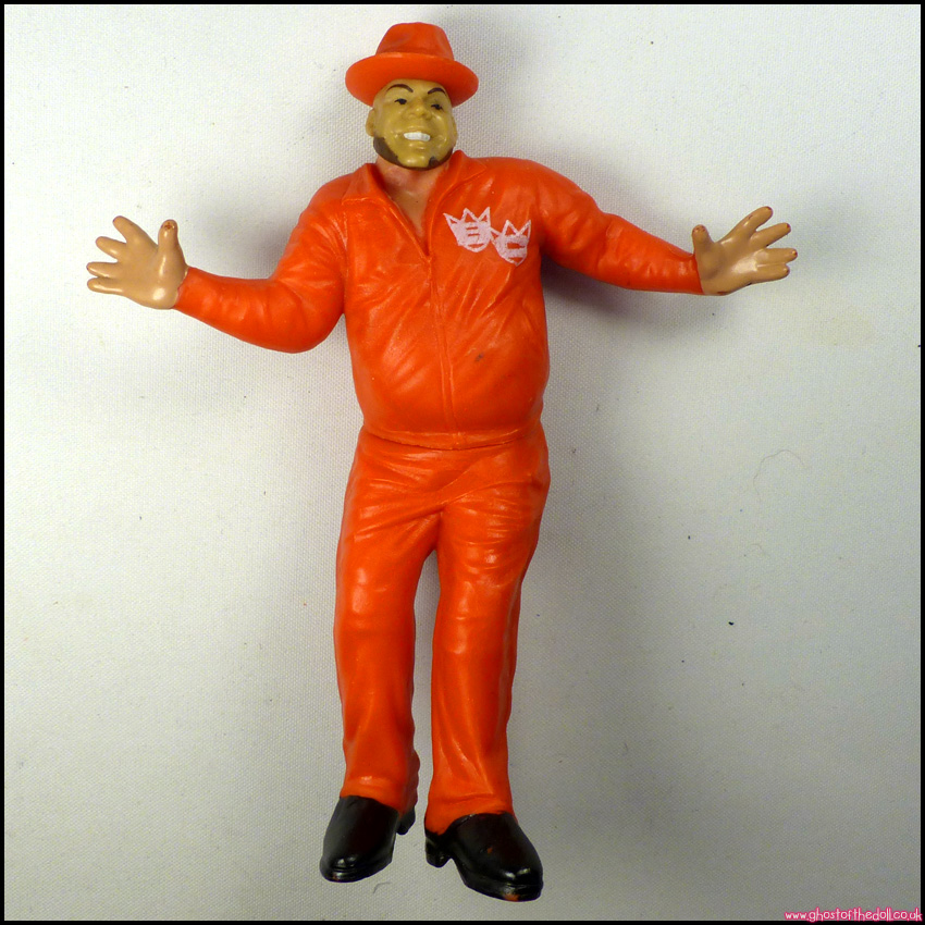 WWE Wrestling Figure BRODUS CLAY 4 Orange Suit Hat Mattel 2013 2.00 Powder Monki