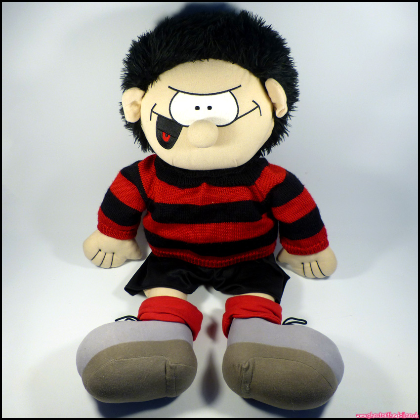 Beano DENNIS THE MENACE Large Vintage 25" Plush KNITTED JUMPER (8th Wonder 2002)