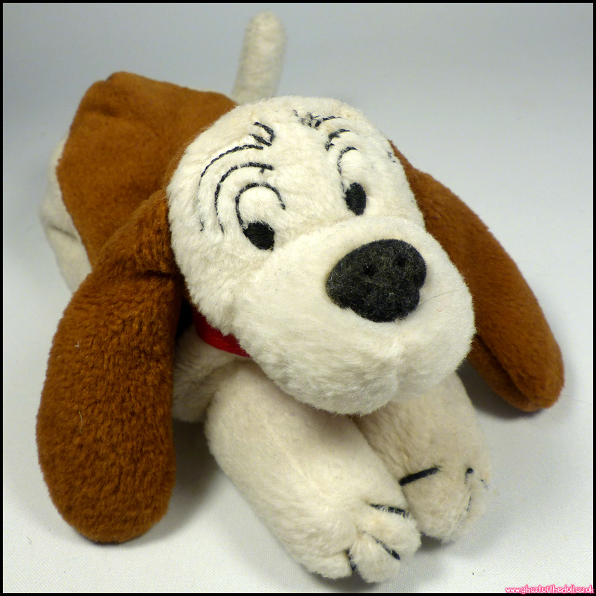 FRED BASSET Vintage Beanie Plush Dog 7" Soft Toy (Peterkin)