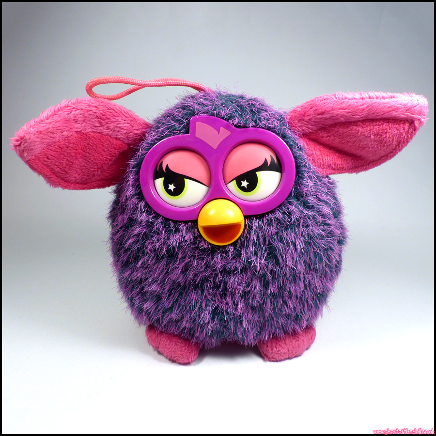 FURBY Plush VOODOO 6" Purple Pink Soft Toy (Hasbro/Famosa 2013)