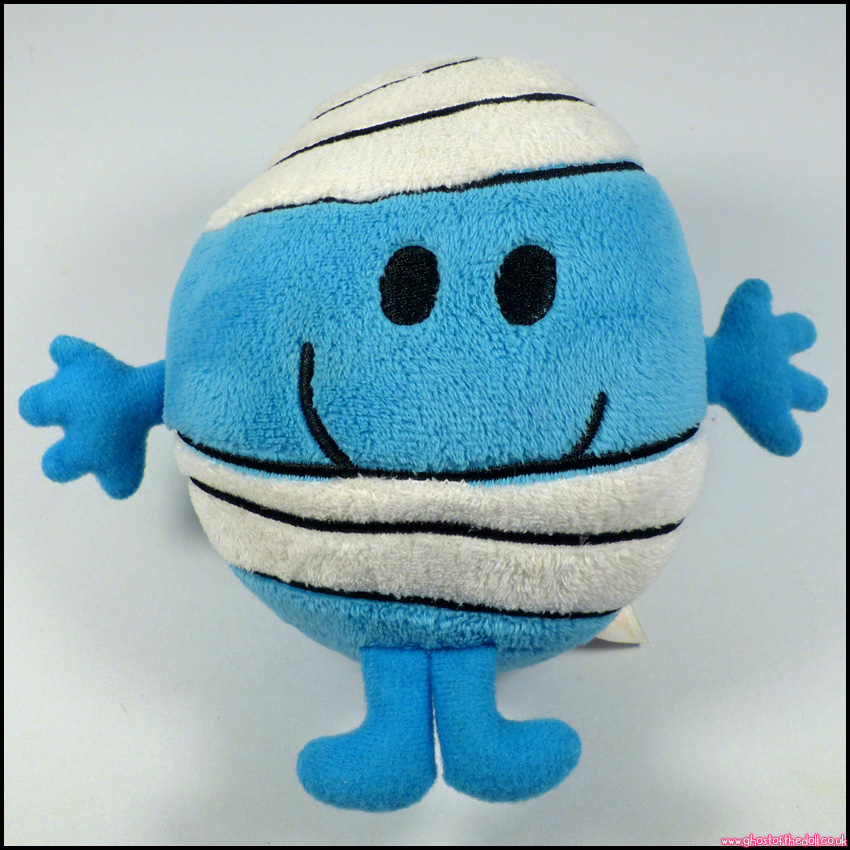 MR MEN Beanie Plush MR BUMP 5" Soft Toy (TY 2014)