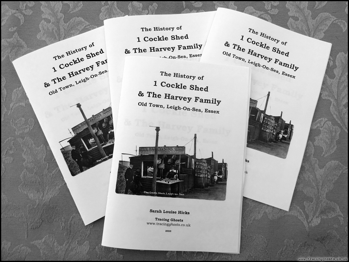 The History of 1 Cockle Shed & The Harvey Family, Leigh Old Town, Essex