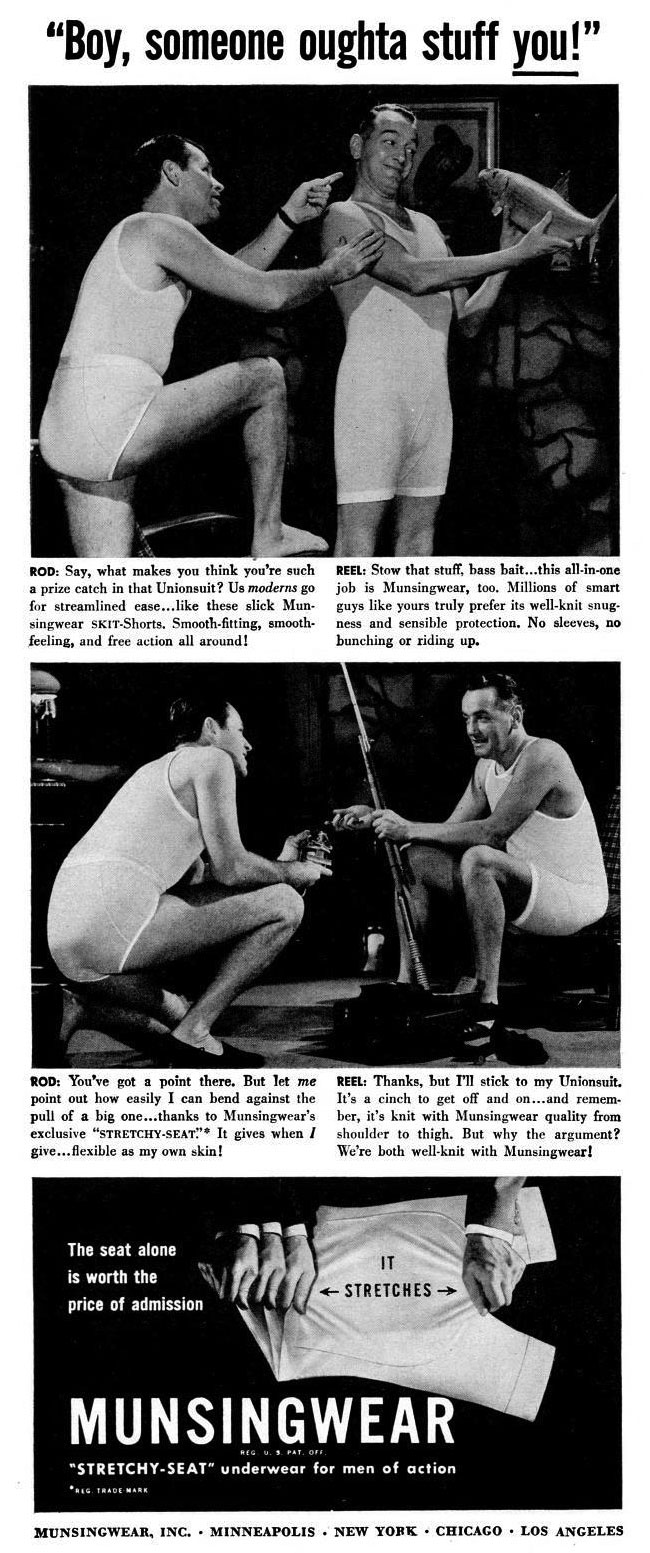 Munsingwear ~ Underwear Adverts [1939-1945]