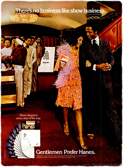 Hanes ~ Lingerie Adverts [1973-1984] “Gentlemen Prefer”