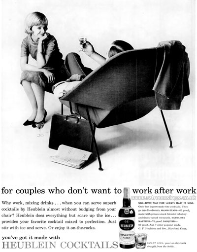 Heublein ~ Cocktail Adverts [1957] “You’ve Got It Made” | Retro Musings