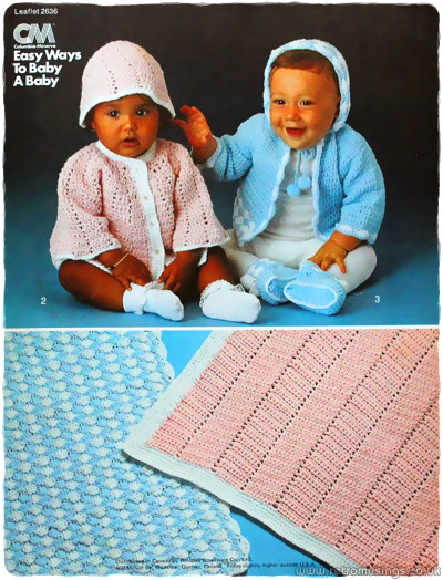 Columbia Minerva Knitting Leaflets ~ Childrenswear [1970-1977] | Retro ...