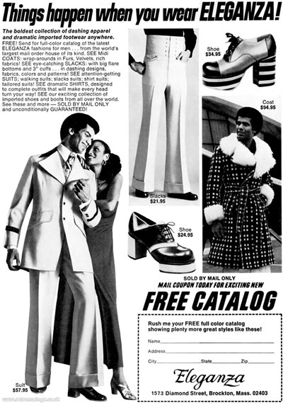 Eleganza Menswear Adverts 1969 1974 Retro Musings