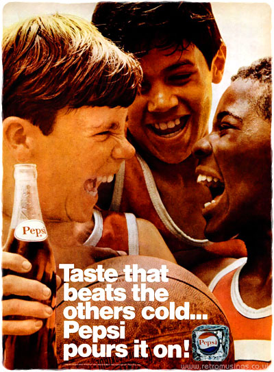 Pepsi-Cola ~ Soda Adverts [1966-1969] “Pepsi Cold” | Retro Musings