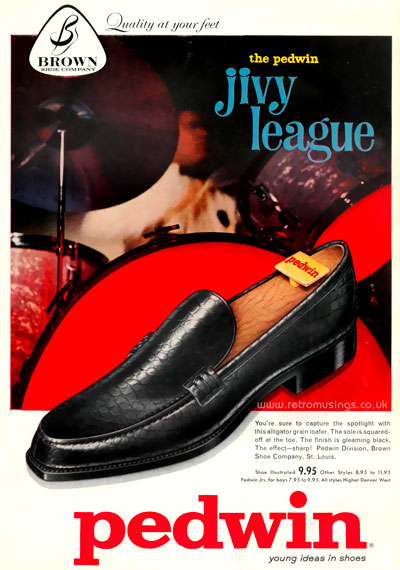 “Pedwin” Brown Shoe Company ~ Men’s Shoe Adverts [1954-1958] | Retro ...