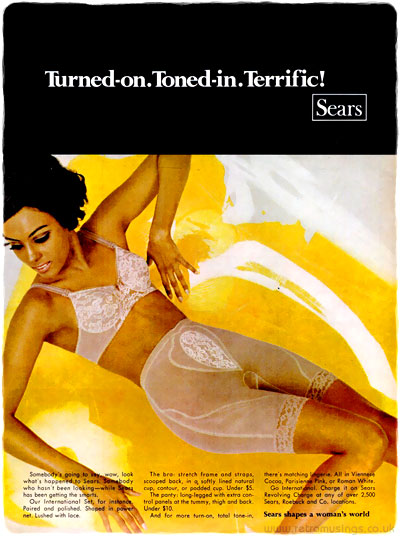 Sears ~ Lingerie Adverts [1968]